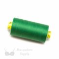 gutermann mara 120 industry quality polyester thread TG-10 kelly green Pantone 17-6153 fern green from Bra-Makers Supply 1 spool shown