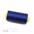 gutermann mara 120 industry quality polyester thread TG-10 navy blue or Pantone 19-3939 blueprint from Bra-Makers Supply 1 spool shown