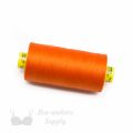 gutermann mara 120 industry quality polyester thread TG-10 orange or Pantone 17-1350 orange popsicle from Bra-Makers Supply 1 spool shown