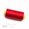 gutermann mara 120 industry quality polyester thread TG-10 red or Pantone 18-1764 lollipop from Bra-Makers Supply 1 spool shown