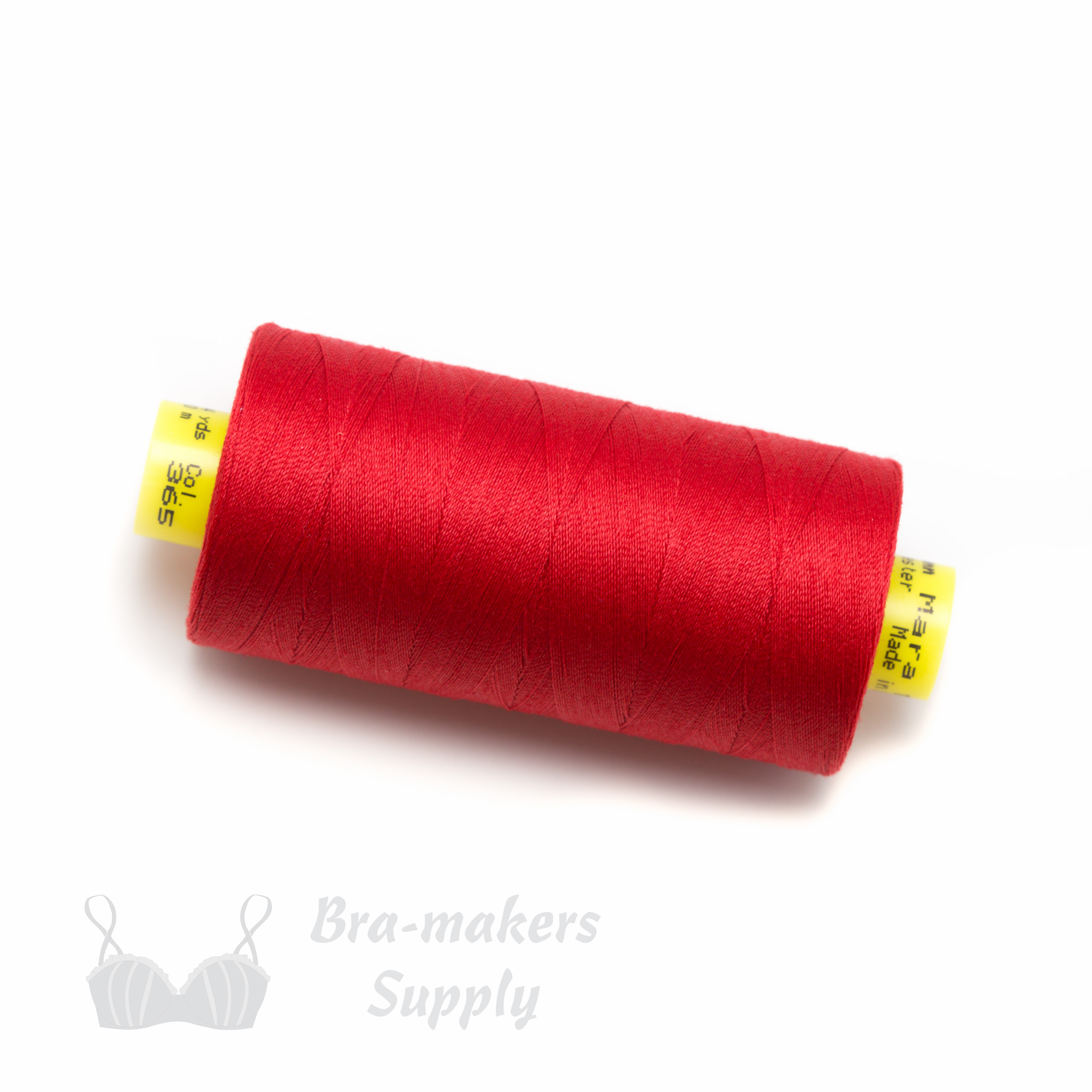 Scarlet Red Gutermann Recycled Polyester Thread - Porcelynne Lingerie  Supplies