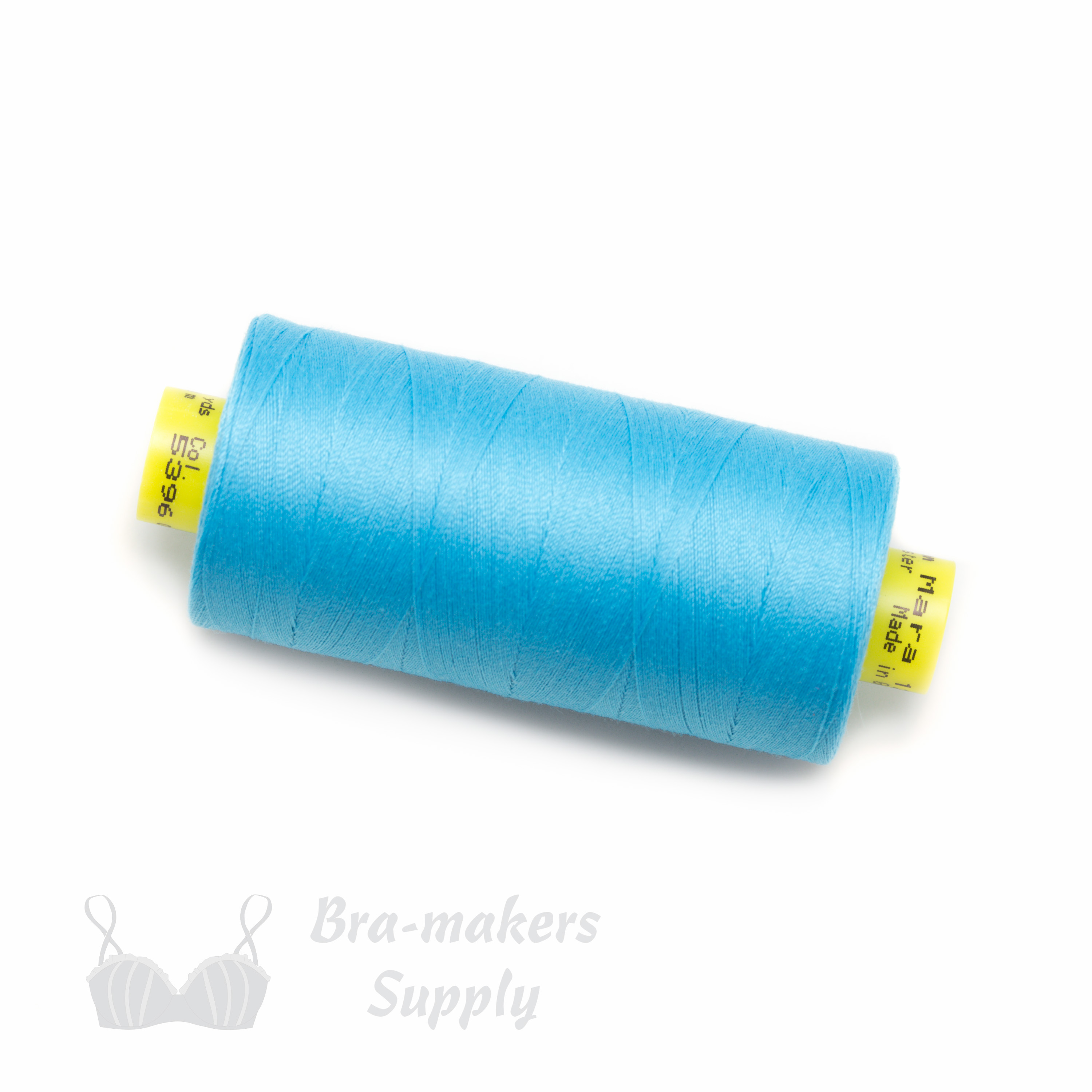 Bra Sewing Thread, White, Gütermann Mara 120 All Purpose Polyester Thread -  Tex 25 – 1,000 Meters, 1,093 Yds.