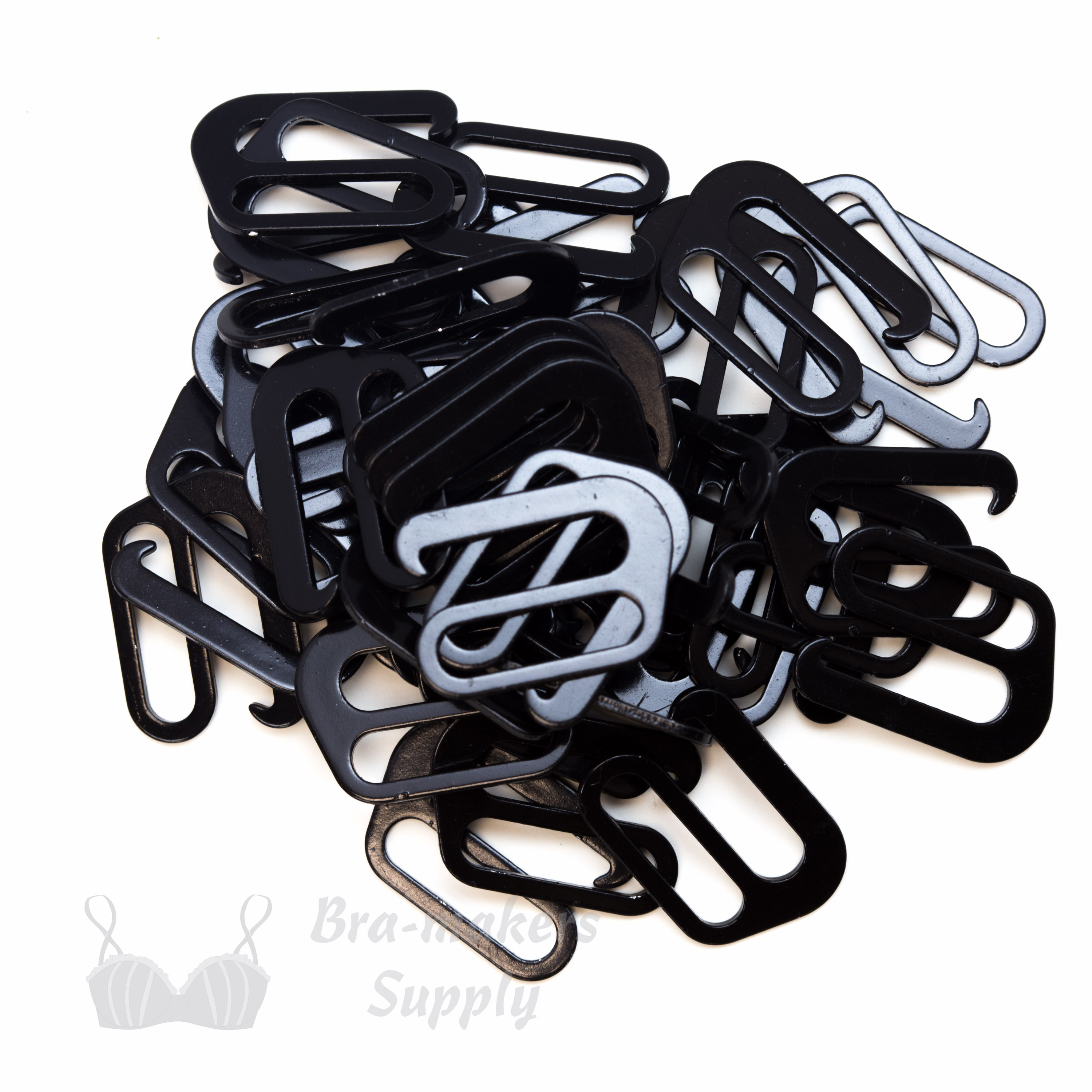 Bra Strap Slider G Hooks in Black, Bra Hook Clips Clasp for Bra Straps/dress,strap  Slide Hooks,g-hooks, Metal Swan Hooks-56mmx50mm4pcs -  Canada