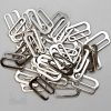 three quarters of an inch or 18 mm heavy duty metal g-hooks GH-6400 nickel from Bra-Makers Supply Hamilton 100 hooks shown