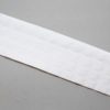 triple row cotton hook and eye tape HC-390 white from Bra-Makers Supply back shown