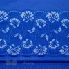 royal blue trio bra fabrics pack with white flowers stretch lace KT-67-LS-67.6710 from Bra-Makers Supply