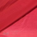 stretch satin mirror satin spandex FR-51 warm red from Bra-Makers Supply folded shown