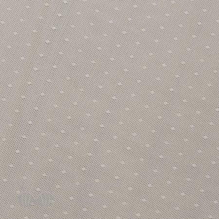 swiss dot tulle fabric FM-3583 off-white from Bra-Makers Supply flat shown