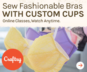 Beverly Johnson Teaches Sewing Bras Construction Fit Craftsy - Bra-makers  Supply the leading global source for bra making and corset making supplies