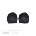 foam swimwear cups size 18 MQ-18 black from Bra-Makers Supply Hamilton