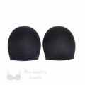 foam swimwear cups size 30 MQ-30 black from Bra-Makers Supply Hamilton