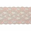 six inch pink platinum floral stretch lace LS-63.9340 from Bra-Makers Supply