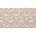 six inch pink platinum floral stretch lace LS-63.9340 from Bra-Makers Supply