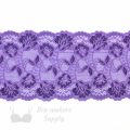 six inch purple lilac floral stretch lace LS-63.5357 from Bra-Makers Supply