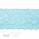 six inch white turquoise floral stretch lace LS-63.6510 from Bra-Makers Supply