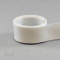 three quarters of an inch polyester twill tape or 20 mm seam tape TTP-20 white from Bra-Makers Supply 1 metre roll shown
