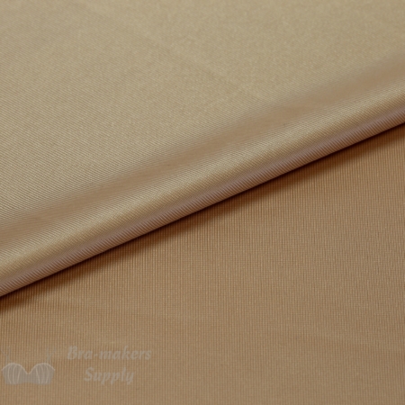 Light Copper Duoplex on fold bra cup fabric non stretch Bra Makers Supply Low stretch Material skin tone