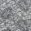 Bra-makers supply Charcoal Megan Lace Fabrics for bra making supply