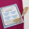 Fuchsia organic cotton panty kit with pattern bra-makers supply
