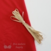 Warm Red organic cotton panty kit bra-makers supply