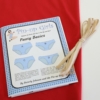 Warm Red organic cotton panty kit with pattern bra-makers supply