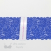 ISix Inch Royal blue Stretch floral lace LS-60.670 bra-makers supply ruler