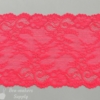 Seven Inch Neon Coral Stretch Floral Lace LS-70.37N Bra-makers supply