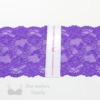 Six Inch Purple Floral Lace Ruler LS-60.571 bra-makers supply