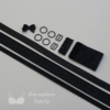 Black Small Bralette Findings Kit Bra-Makers Supply