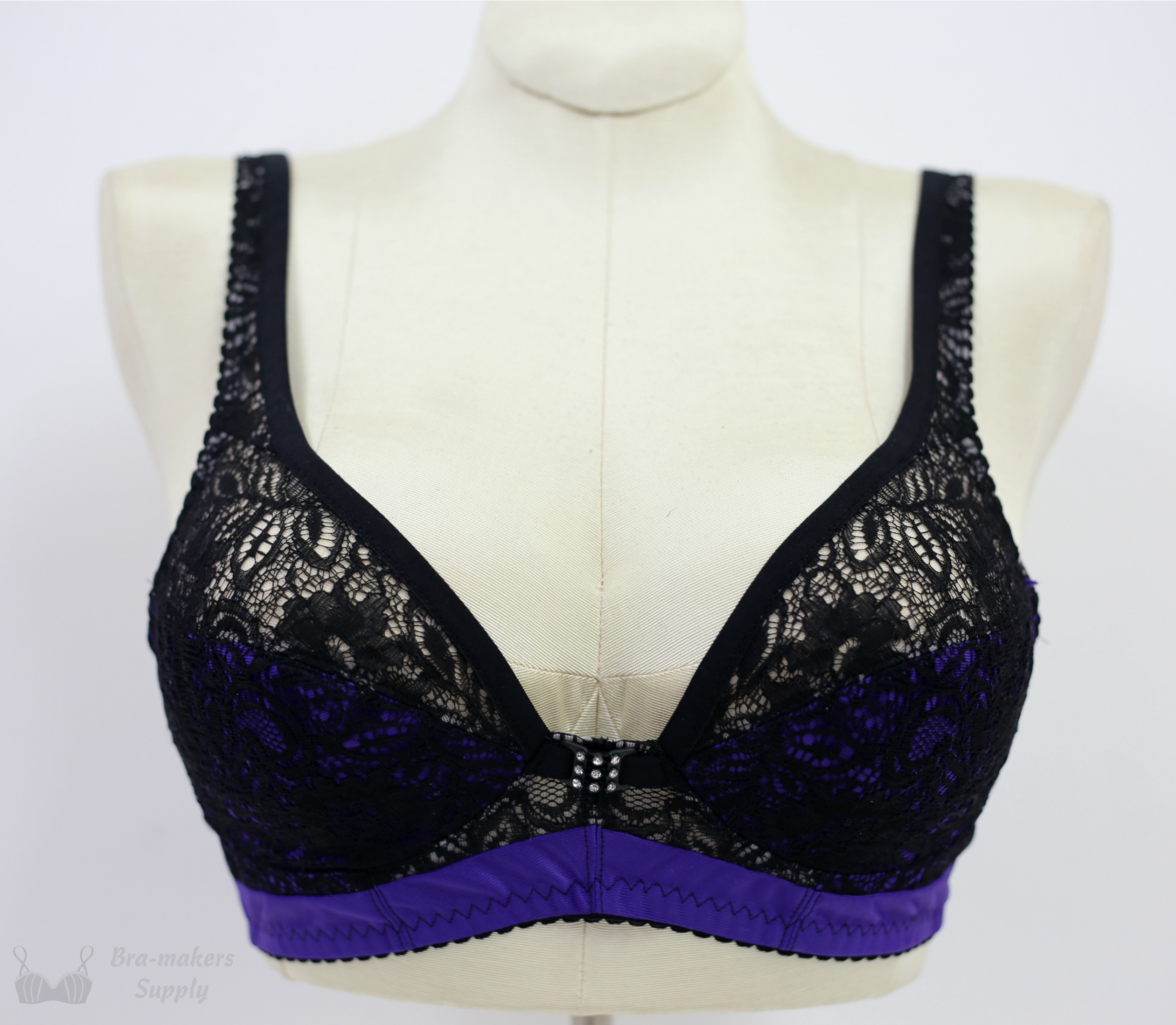 Megan Allover Rigid Lace Fabric - 3 colours - Bra-Makers Supply