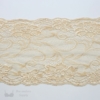Seven Inch Light Peach Floral Stretch Lace Bra-makers Supply