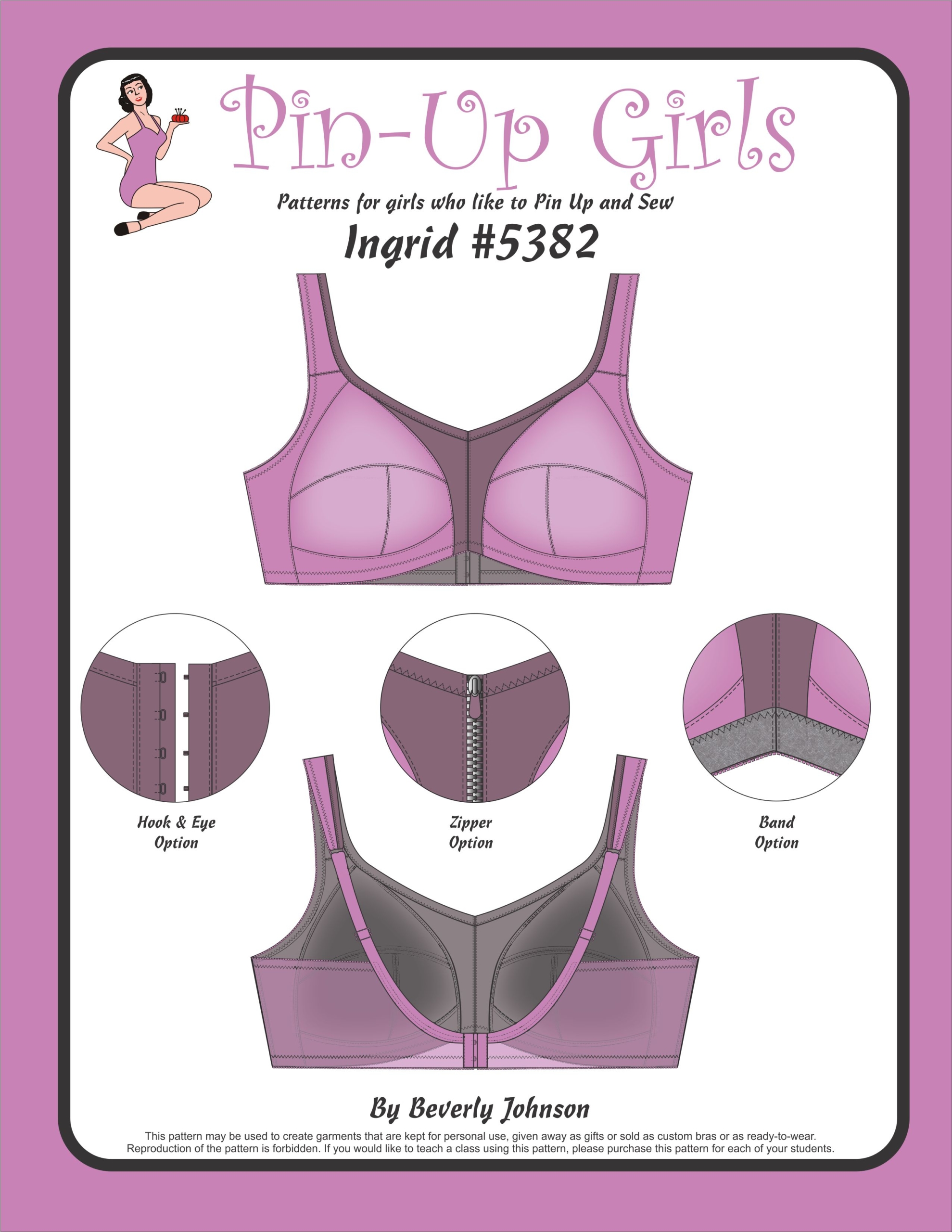 Sew-Knit-N-Stretch 217 Ladies' Bra Pattern - Size 32 A-B-C Cup on eBid  United States