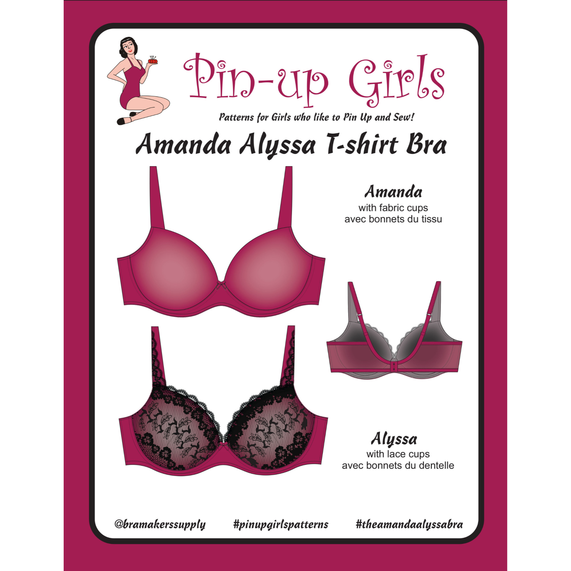 T-Shirt Foam Cup Bra Pattern - Bra-Makers Supply