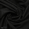 Black Shimmer Scuba Fabric