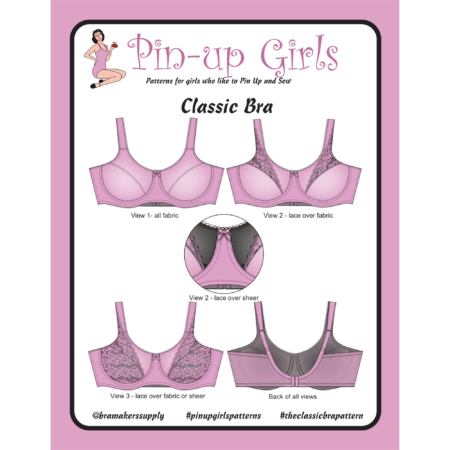 T-Shirt Foam Cup Bra Pattern - Bra-Makers Supply