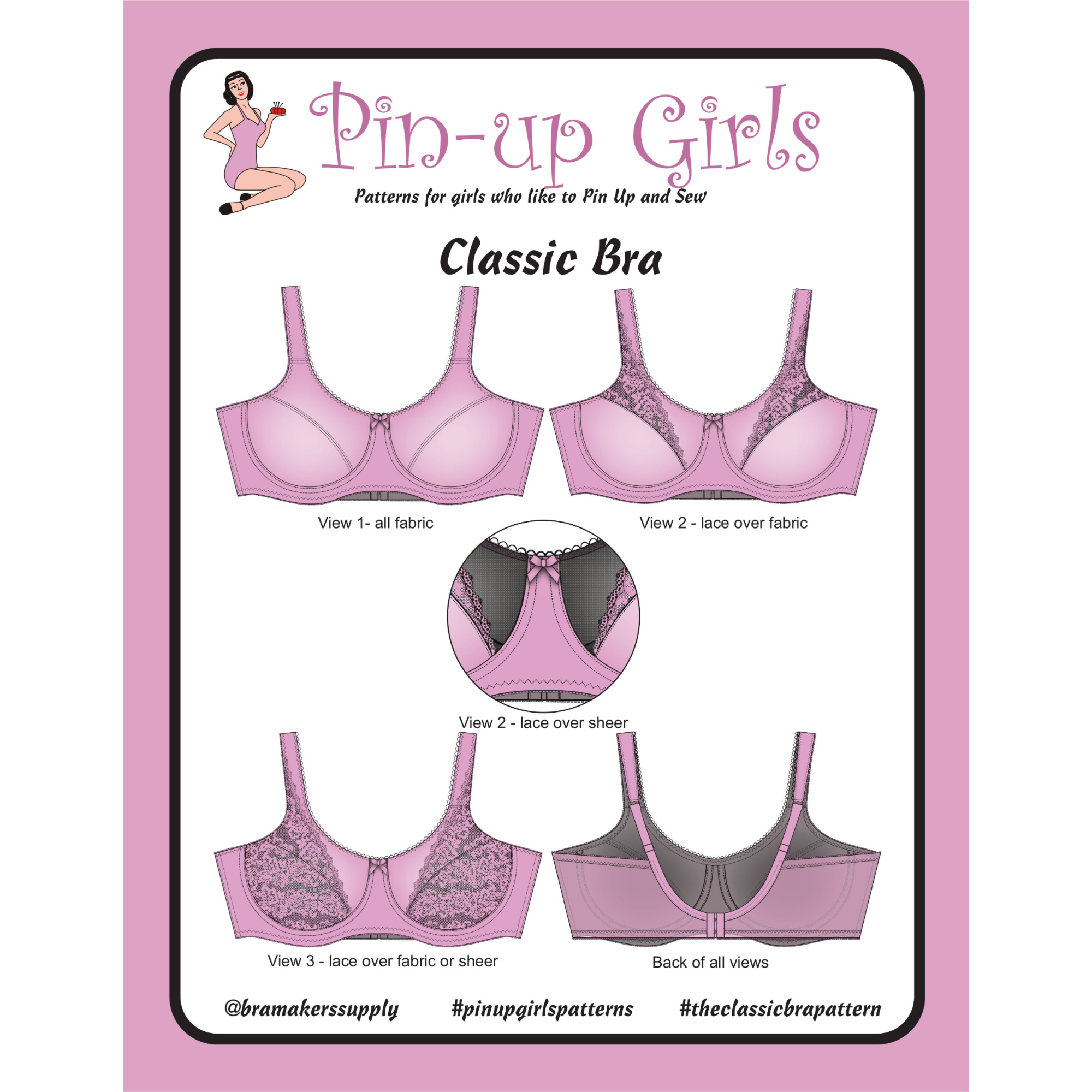 Craftsy Bra-Making Kit - Sewing Bras Construction Fit - Bra-Makers Supply