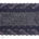 Eight Inch Navy Pink Floral Swiss Dot Stretch Lace Bra-makers Supply