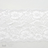 Eight Inch White Floral Stretch Lace Bra-makers Supply