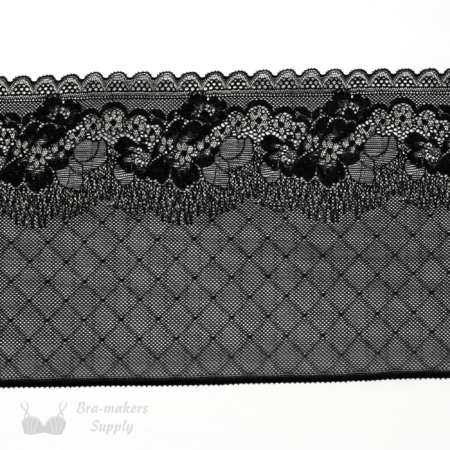 gray stretch lace