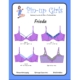 Frieda Partial Band Bra Pattern by Pin-up Girls