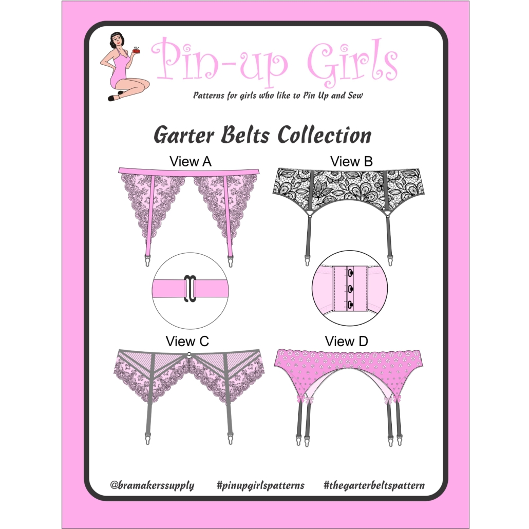 Garter Belts Pattern Collection - Bra-Makers Supply