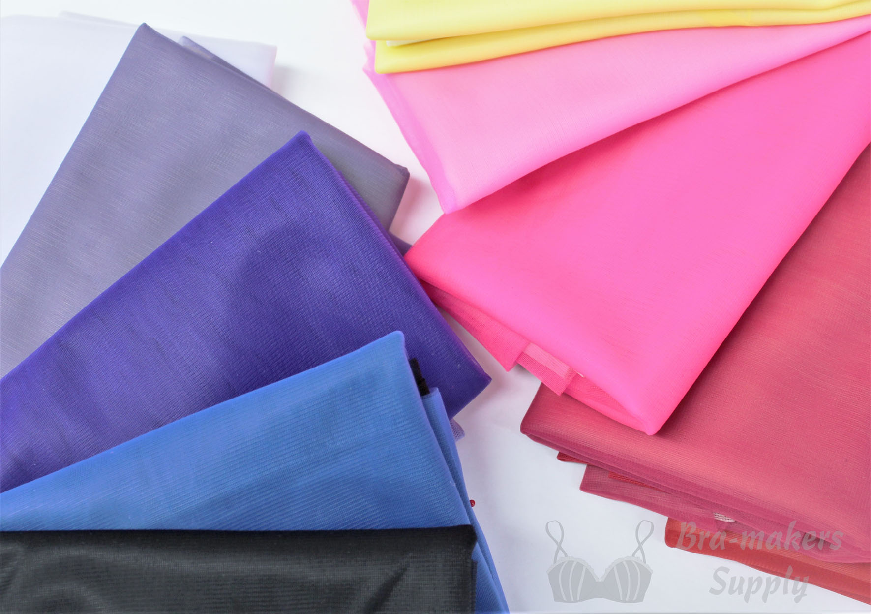 15 Denier Sheer Nylon Fabric  get it from Bra-Makers Supply