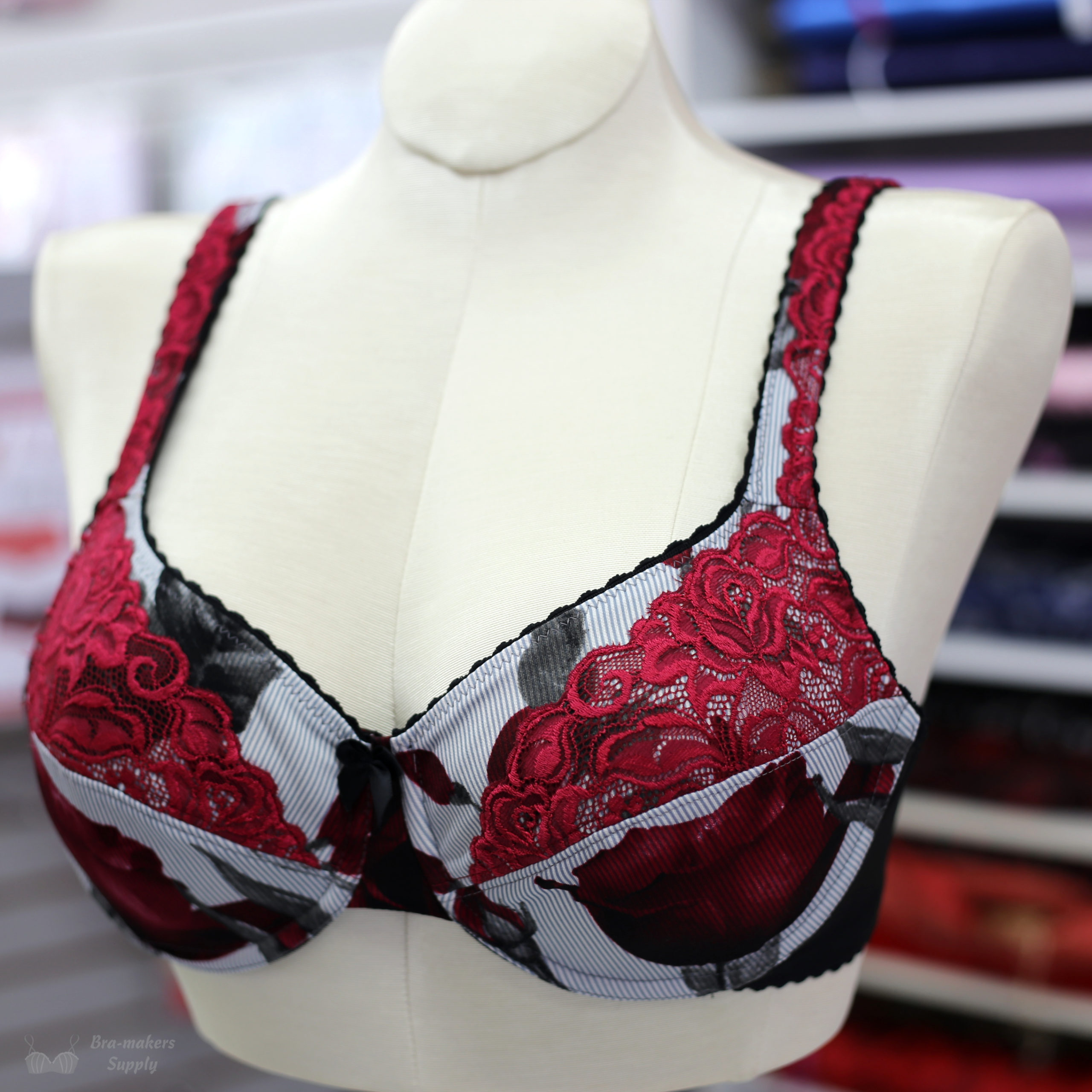 Bra pattern set with banded and brallette for women- Abelis fashion