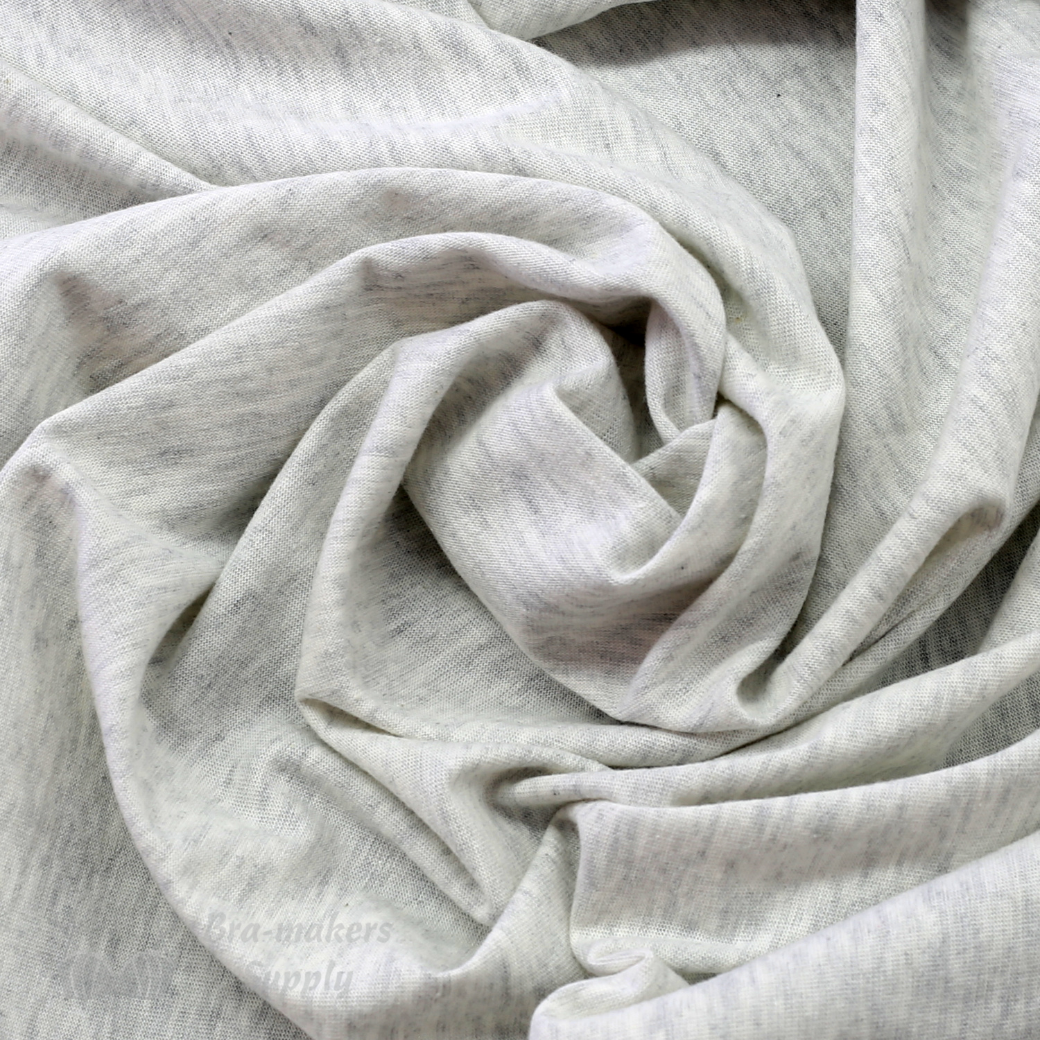 Organic Jersey Fabric Plain | White