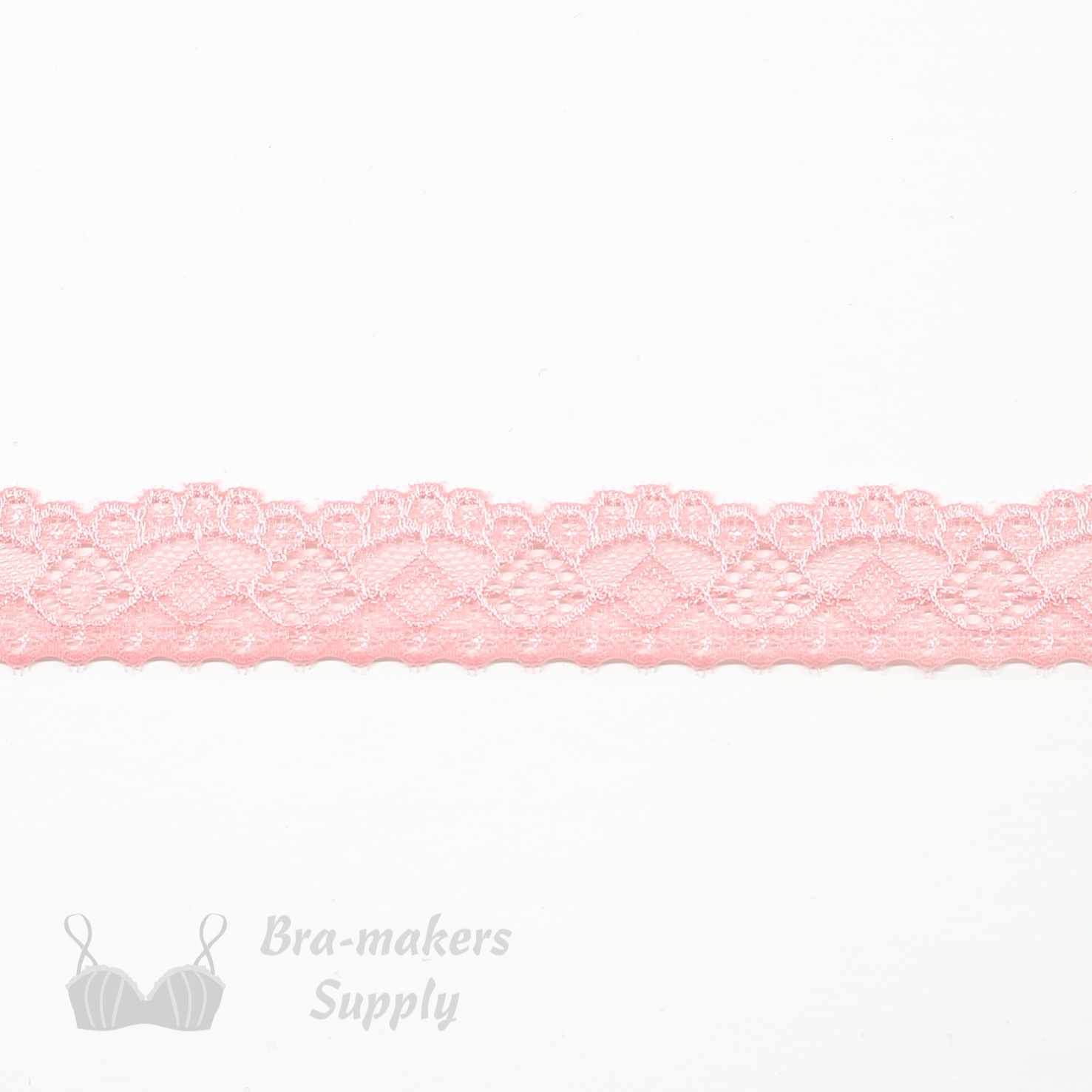 Lace Galloon with Pink Ribbon, Trim and Edges