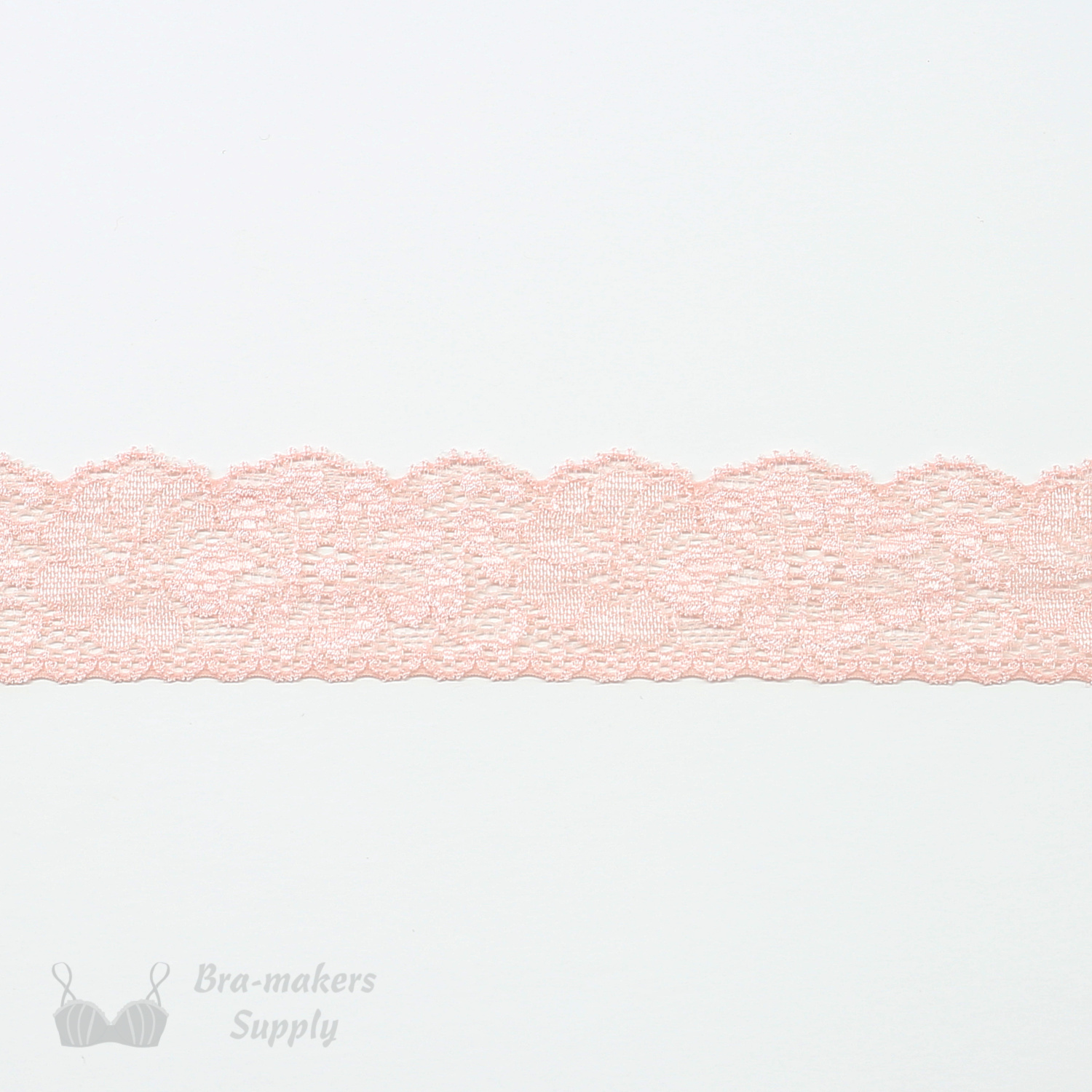 cotton pink lace ribbon