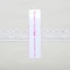 One and a Half Inch White Stretch Lace Edging Bra-makers Supply Ruler