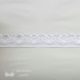 One and a Half Inch White Stretch Lace Edging Bra-makers Supply Ruler