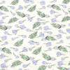 Organic Cotton Knit Print in Hyacinth Blue Bra-makers Supply