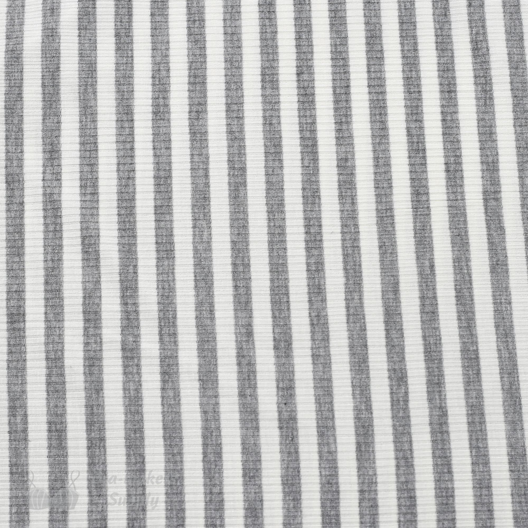 Rib Knit Stripe Stretch Rayon Fabric - Bra-Makers Supply
